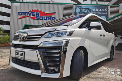 ติดตั้ง เครื่องเสียงรถยนต์ สำหรับ TOYOTA VELLFIRE