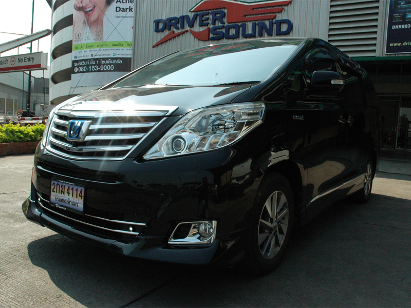 ติดตั้งเครื่องเสียงรถยนต์ สำหรับ TOYOTA ALPHARD HYBRID