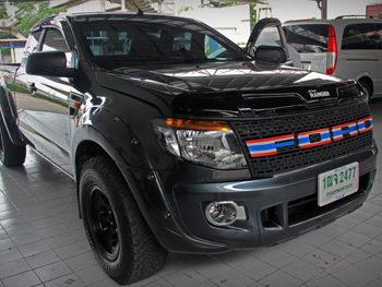 ติดตั้ง เครื่องเสียง สำหรับ FORD RANGER จอ 2DIN ตัวใหม่ KENWOOD DNR8035BT