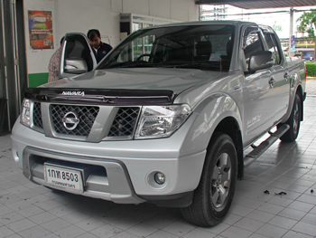 ออกแบบติดตั้งเครื่องใน NISSAN NAVARA