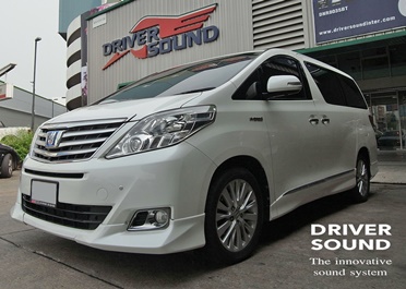 ติดตั้งจอ และ กล้องรอบคัน 360องศา ใน alphard hybrid