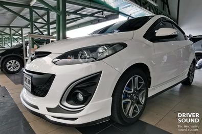 ติดตั้ง จอ SONY ใน MAZDA 2