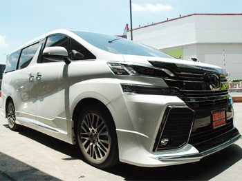 ติดตั้ง เครื่องเสียงรถยนต์ สำหรับ ALL NEW TOYOTA VELLFIRE 2015