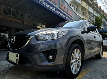 จอ Android ONKYO X-QD1760 A9Z ติดตั้งในรถ MAZDA CX5