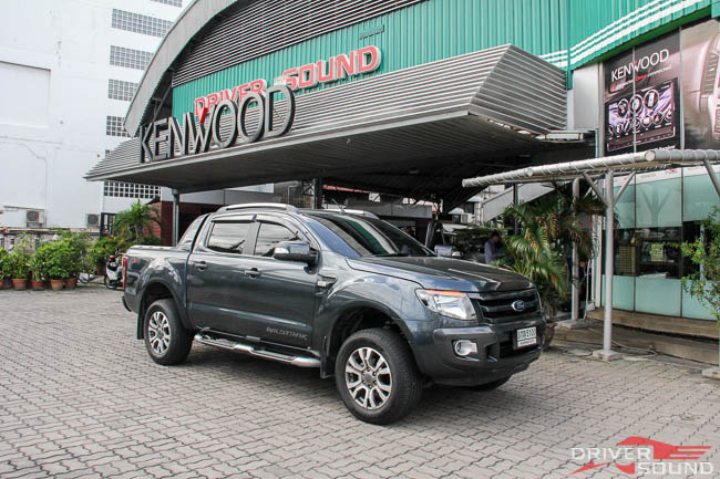 ติดตั้ง FRONT KENWOOD DNR8015BT และดิจิตอลทีวีบนรถยนต์ สำหรับ FORD RANGER 3.2