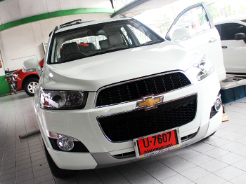 จัดวางระบบ QUAD-AMP+(REAR FILL) ด้วยชุดสินค้าระดับ HI-END ใน CHEVROLET NEW CAPTIVA 2013