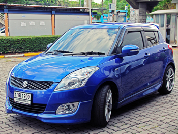 ติดตั้ง เครื่องเสียง รถยนต์ สำหรับ SUZUKI SWIFT เลือกใช้ ชุดลำโพง ROCK-A-BILLY หน้า-หลัง,ส่งท้ายความมันส์ BASS BOX PRISM