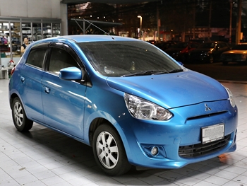 ติดตั้งกล้องติดรถยนต์แบบรอบคันรถ มุมมอง360° สำหรับ MITSUBISHI MIRAGE