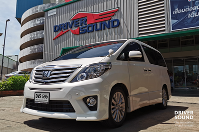 ติดตั้ง กล้องรอบคัน 360 องศา ใน TOYOTA ALPHARD