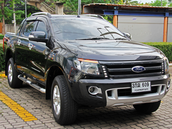 งานติดตั้ง เครื่องเสียง สำหรับ FORD RANGER_WILDTRAK ด้วย งานหน้ากากตัวใหม่ 2014,KENWOOD DDX 7031BT,DIGITAl TV,DECAR DV-999,จอหลัง DECAR