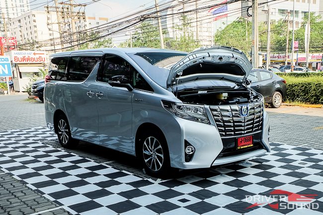 ติดตั้งกล้องติดรถยนต์ มุมมอง 360 องศา สำหรับ TOYOTA ALPHARD