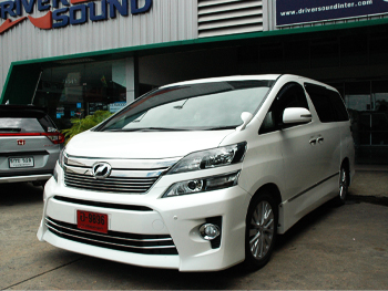 ติดตั้งเครื่องเสียงรถยนต์ สำหรับ TOYOTA VELLFIRE