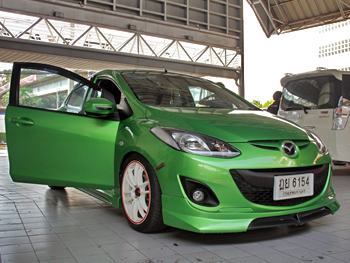 ออกแบบ ติดตั้ง เครื่องเสียงรถยนต์ ใน MAZDA2