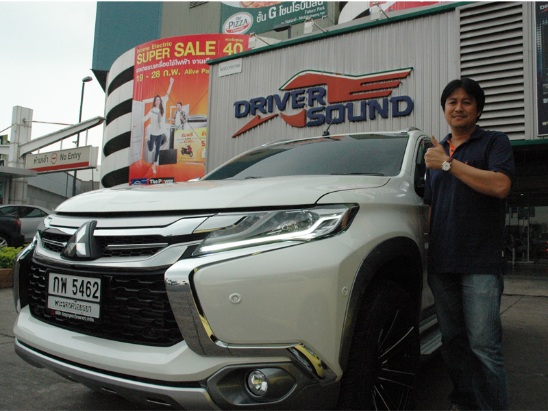 ติดตั้งเครื่องเสียงรถยนต์ สำหรับ MITSUBISHI PAJERO_SPORT