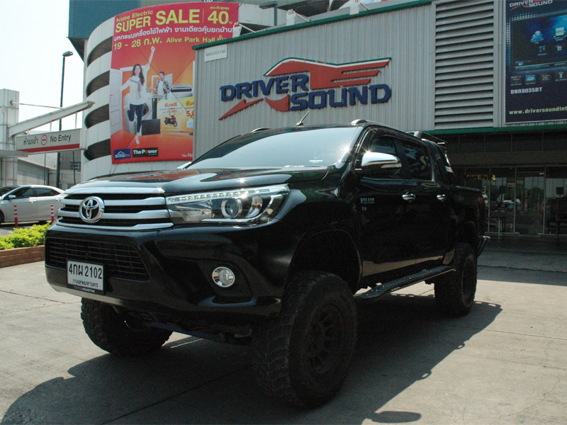 ติดตั้งเครื่องเสียงรถยนต์ สำหรับ TOYOTA HILUX REVO