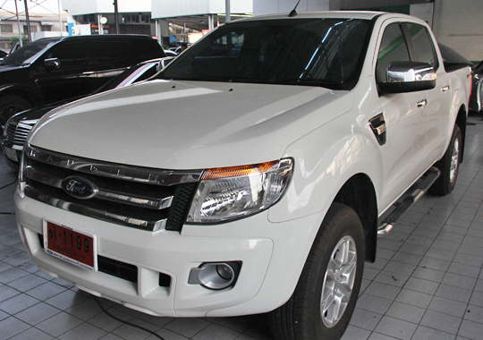 ป้ายแดงจาก นครศรีธรรมราช มาติดตั้ง TOP PANEL วิทยุ JVC กล้องหลัง Decar ใน FORD RANGER