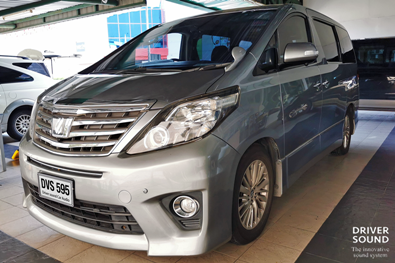 ติดตั้ง เครื่องเสียงรถยนต์ สำหรับ TOYOTA  ALPHARD