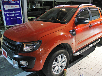 ติดตั้งระบบเครื่องเสียง สำหรับ FORD RANGER สุดยอดลำโพง DEGO รุ่น MASTER ตัวท็อปสุด และระบบเสียง QUAD_AMP พร้อมจัดการเสียงด้วย Processor Audison Bit One