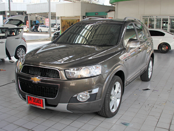 ติดตั้งใส่จอ TV 2DIN + จูนเนอร์ทีวี + จอเพดาน + กล้องมองหลัง ใน CHEVROLET CAPTIVA