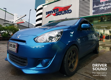 ติดตั้ง เครื่องเสียงรถยนต์ สำหรับ MITSUBISHI MIRAGE