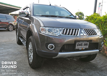 ติดตั้ง จอ,กล้องบันทึก ใน MITSUBISHI PAJERO SPORT