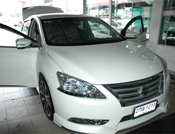 เปลี่ยนลำโพง ยกระดับคุณภาพเสียงให้ NISSAN_SYLPHY