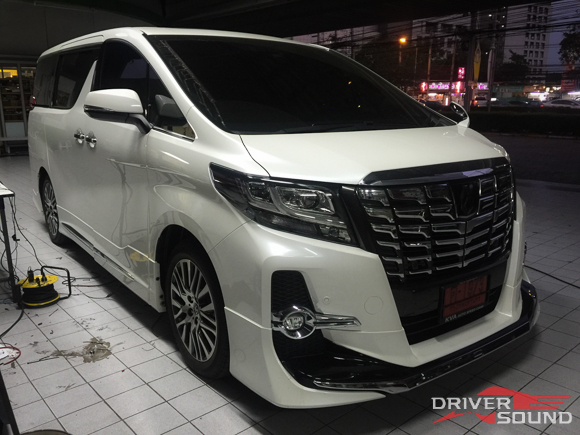 ติดตั้งชุดเครื่องเสียงรถยนต์ สำหรับ TOYOTA ALPHARD
