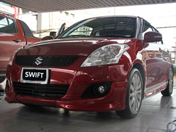 ติดตั้งเครื่องเสียงรถยนต์ ใน SUZUKI SWIFT