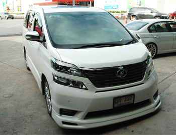 TOYOTA VELLFIRE  UP GRADE ชุดดูหนังฟังเพลงระดับ PREMIUM