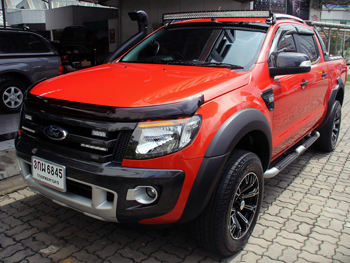 ติดตั้ง เครื่องเสียงรถยนต์ สำหรับ FORD RANGER WILDTRAK 3.2 จัดการเสียงด้วย PROCESSOR MOSCONI 4TO6,FRONT DNN9350BT,งานตีตู้ซับลำโพง JL,ลำโพงระดับ HI-END จาก DEGO