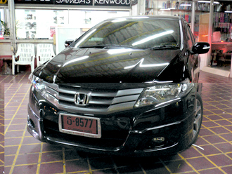 ออกแบบ ติดตั้ง เครื่องเสียงรถยนต์ HONDA CITY