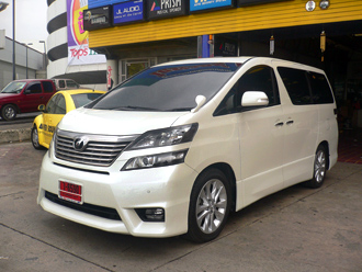 ออกแบบ ติดตั้ง เครื่องเสียงรถยนต์ TOYOTA VELLFIRE