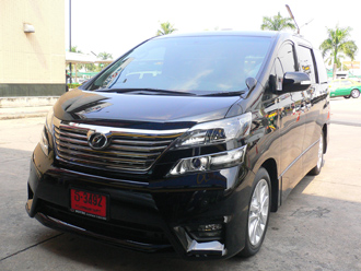 ออกแบบ ติดตั้ง เครื่องเสียงรถยนต์ TOYOTA VELLFIRE