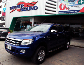 ติดจอ 2 DIN และ Up Grade ระบบเสียงให้ NEW FORD RANGER พร้อมงานโมดิฟายหน้ากากระดับ OEM โรงงาน