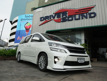 ติดตั้ง เครื่องเสียงรถยนต์ สำหรับ TOYOTA  VELLFIRE
