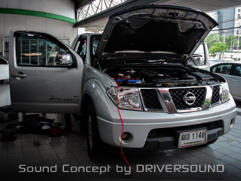 จัดเวทีเสียงรถ NISSAN NAVARA