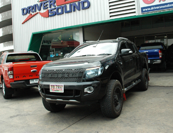 FORD_RANGER สมาชิกจากกลุ่ม NORTH_ZONE_RANGER วิ่งตรงจากเชียงใหม่มาจัดชุดใหญ่ที่ DRIVERSOUND ไปครับ