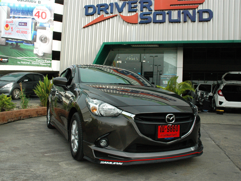 ติดตั้ง กล้องมองหลัง ตรงรุ่น สำหรับ MAZDA 2 SEDAN