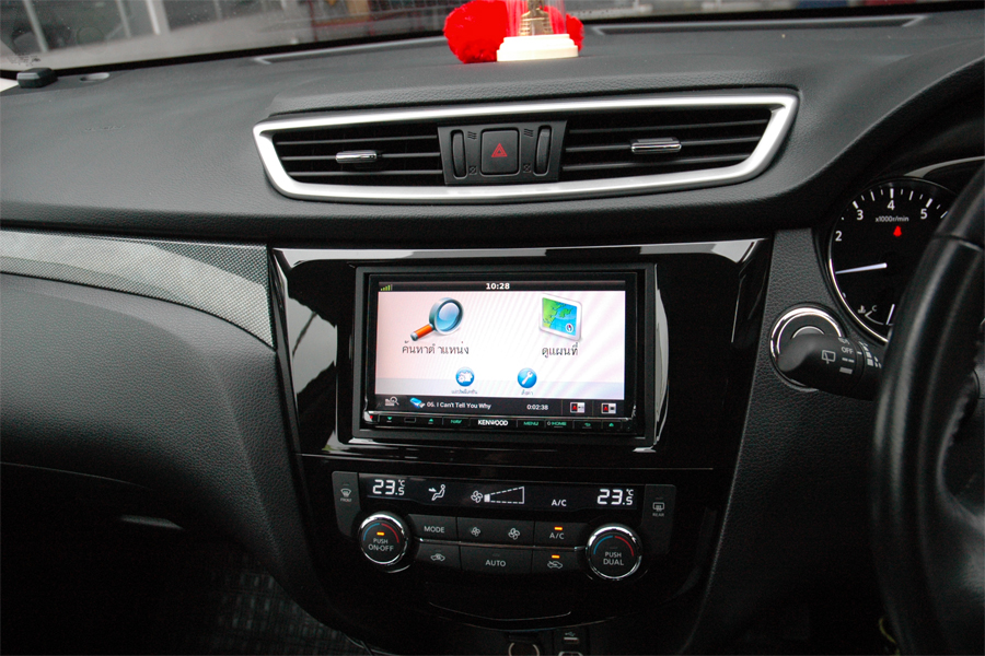 nissan x trail เครื่องเสียง รถยนต์ จอ ตรงรุ่น ระบบเสียง