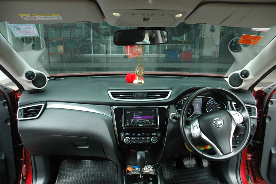 nissan x trail เครื่องเสียง รถยนต์ จอ ตรงรุ่น ระบบเสียง