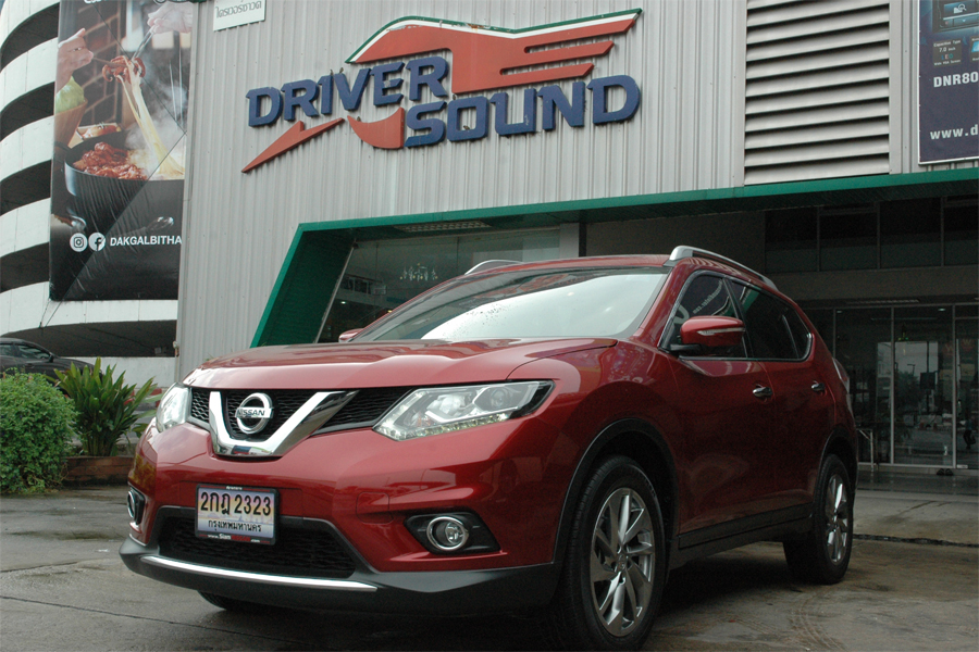 nissan x trail เครื่องเสียง รถยนต์ จอ ตรงรุ่น ระบบเสียง