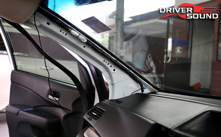 honda cr-v g4 จอ ตรงรุ่น kenwood ชุดลำโพง