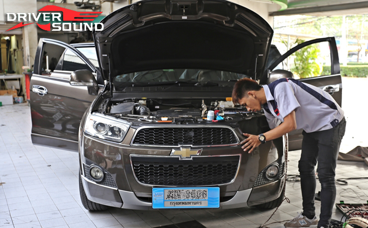 ติดตั้งกล่องรับสัญญาณ ทีวีดิจิตอล สำหรับ CHEVROLET CAPTIVA