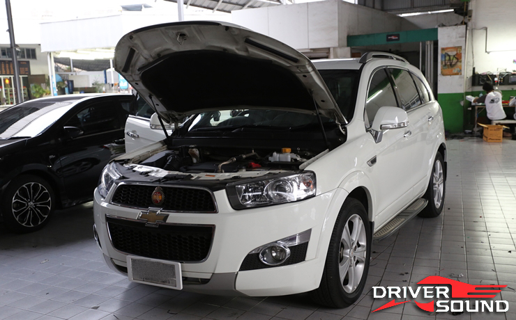 ติดตั้งเครื่องเล่นวิทยุ หน้าจอระบบสัมผัส กับ จอติดเพดาน สำหรับ CHEVROLET CAPTIVA