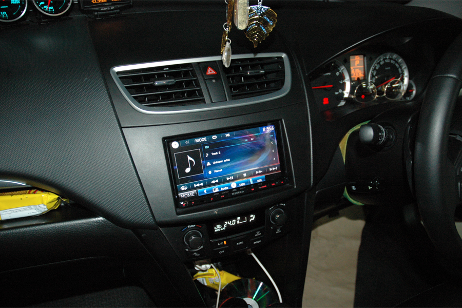suzuki swift จอ ตรงรุ่น กล้องหลัง ชุด ลำโพง