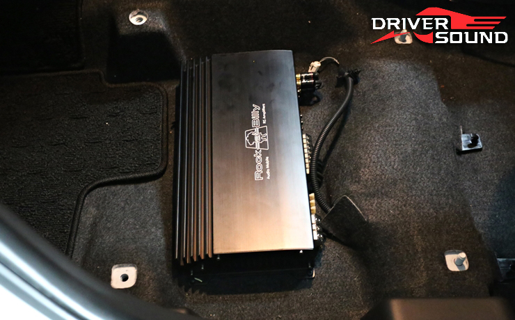 ติดตั้ง ตัว POWER AMP ROCK-A-BILLY RS4000 สำหรับ MITSUBISHI MIRAGE