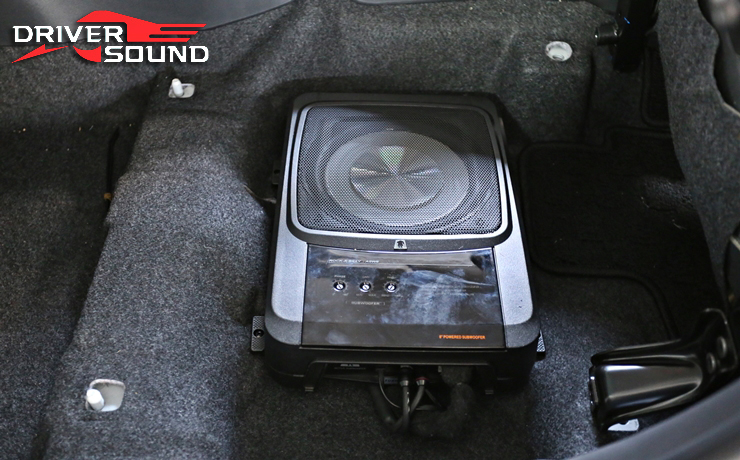 ติดตั้ง ลำโพง SUBWOOFER ROCK-A-BILLY ASW8 สำหรับ MITSUBISHI MIRAGE