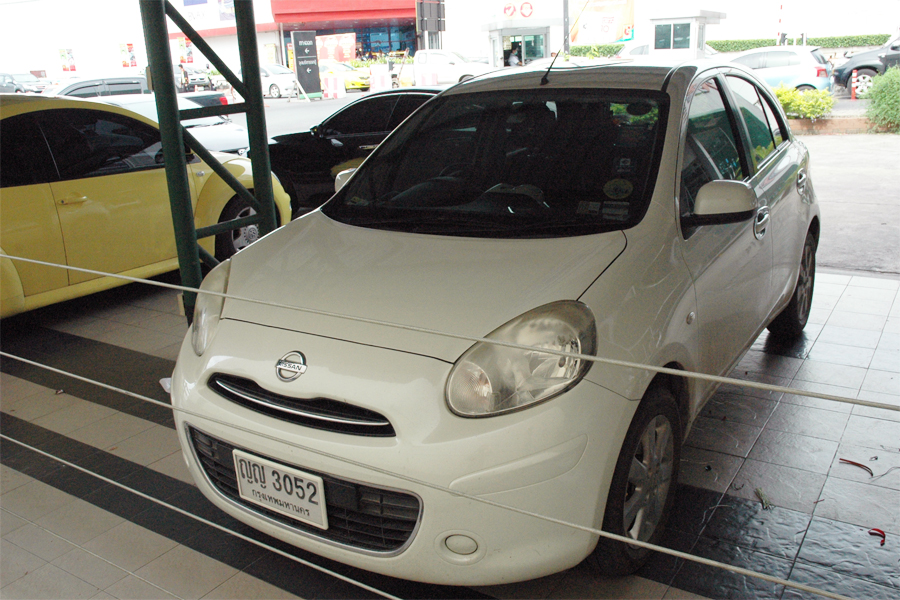 nissan march เครื่องเสียง รถยนต์ 
