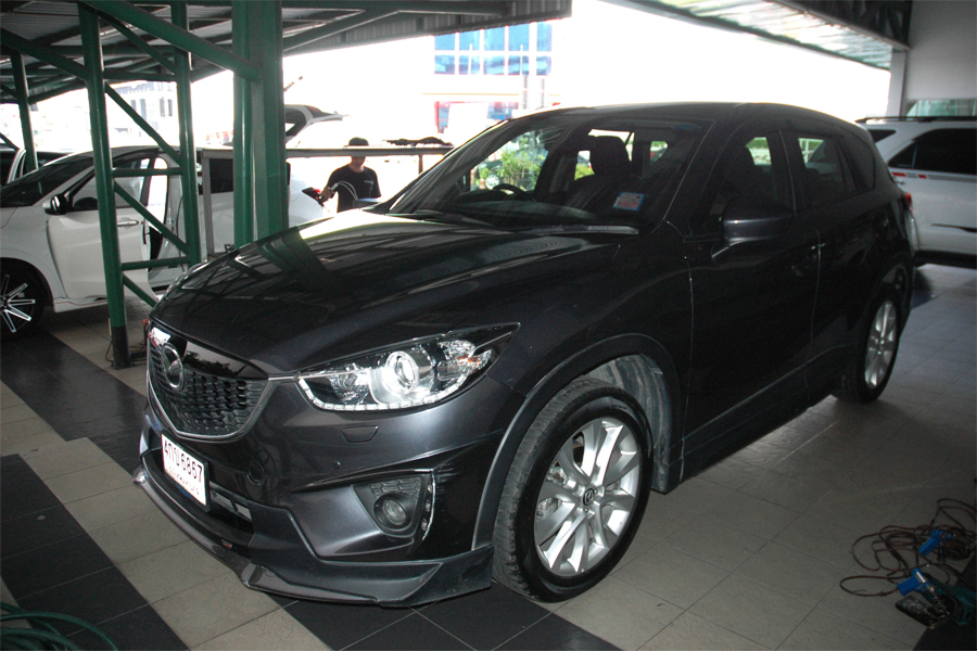 mazda cx5 จอ ตรงรุ่น จอ เพดาน
