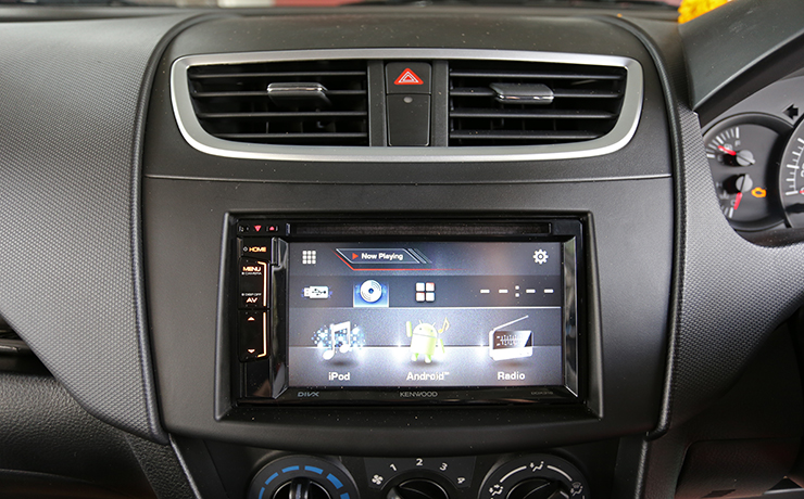suzuki swift จอ ตรงรุ่น ชุด ลำโพง